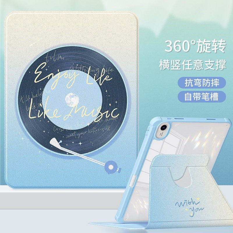 For Huawei matepadair protective case matepad11 flat case 2023 new matepadpro10.8 anti-bend 11.5 inch se acrylic 10.4 all-inclusive anti-drop Tablet Accessories