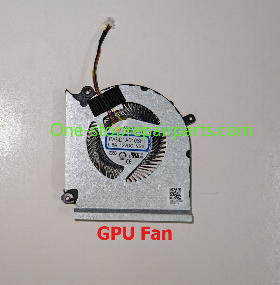 Cooler cooling fan For MSI 15M1 15M2 GE68 GP68H PABD1A010SHR N509 N510 Laptop CPU GPU fan