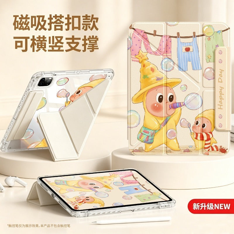 For huawei tablet case matepad115s case 11 with pen slot 2025 new air12 soft light version Pro12.2 transparent se10.4 For glory x10pro throw pillow star 11.5s Tablet Accessories