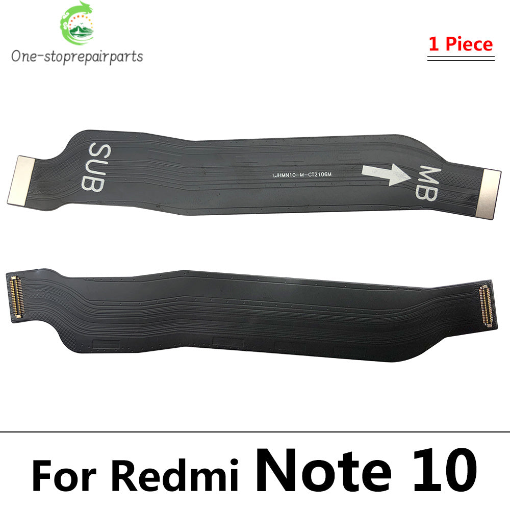 New Main Flex Cable For Redmi Note 10 Pro Connect Mainboard Motherboard To LCD Screen Ribbon Replacement Parts Redmi phone repair parts