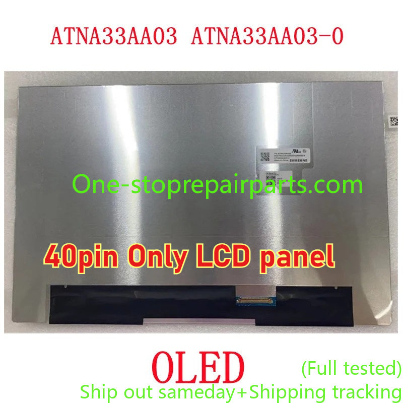 13.3"  ATNA33AA03 ATNA33AA03-0 2880×1800 OLED LCD display 2.8K OLED touch screen assembly  for ASUS Zenbook S 13 X13 UM5302T UX325UAZ UM5302TA UM5302 33XC11 ASUS laptop repair parts