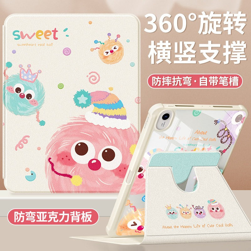 QBOSS For Huawei matepad115s protective case 2024 new air flat case 10.4 inch matepadSE with pen slot 2023 For Honor 11.5s anti-drop x8pro briquettes Tablet Accessories