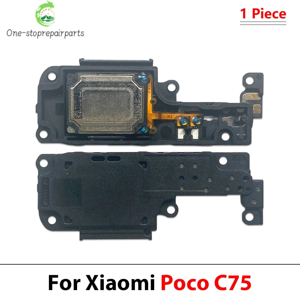 10Pcs, New Loud Speaker Buzzer Ringer Loudspeaker Flex Cable For Xiaomi Poco C3 C40 C55 C65 C71 C75 C85  Xiaomi  Xiao mi phone repair parts