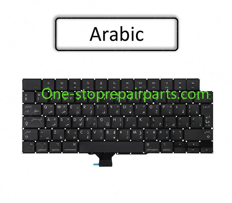 2023 Laptop A2779 A2780 Keyboard for Macbook Pro M2 Pro/Max Retina 14" 16" Keyboards and Screws Replacement EMC 8102 EMC 8103