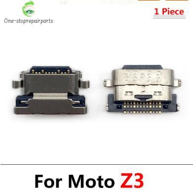 50Pcs/Lot, Charger Micro USB Charging Port Dock Connector Socket For Motorola Moto Z3 Z2 Play Z3play Motorola phone repair parts