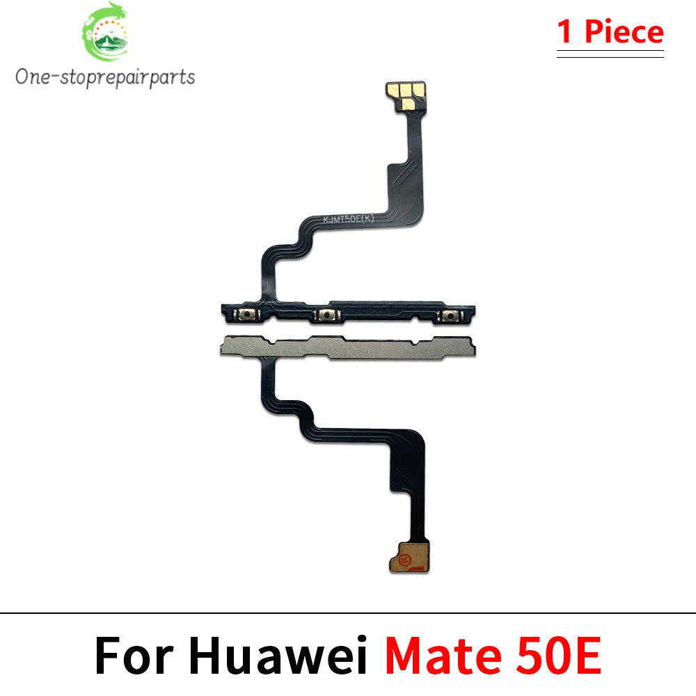 Power Switch On Off Button Volume control Key Button Flex Cable For Huawei Mate 20 30 40 50 60 Pro 50E Huawei phone repair parts