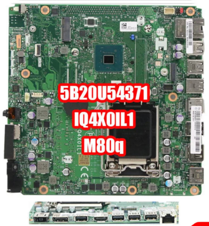 Motherboard For Lenovo ThinkPad V50t-13IOB Tiny6 ThinkCentre M80q Q470 M70a M70q H470 G2 5B20U54915 5B20U54371 5B20U54378 5B20U54923 5B20U54379 5B20U54434  NM-E101 IQ4X0IL1 IdeaCentre Mini 5-01IMH05 Desktop System Board Lenovo laptop repair parts