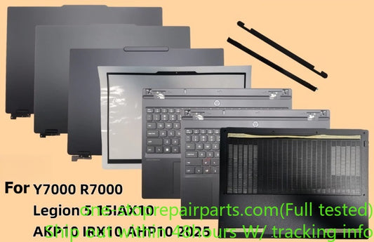 Cover case for Lenovo Y7000 R7000 Legion 5 15 15IAX10 15AKP10 15IRX10 15AHP10 2025 OLED 165 180Hz housing palmrest bottom hinge