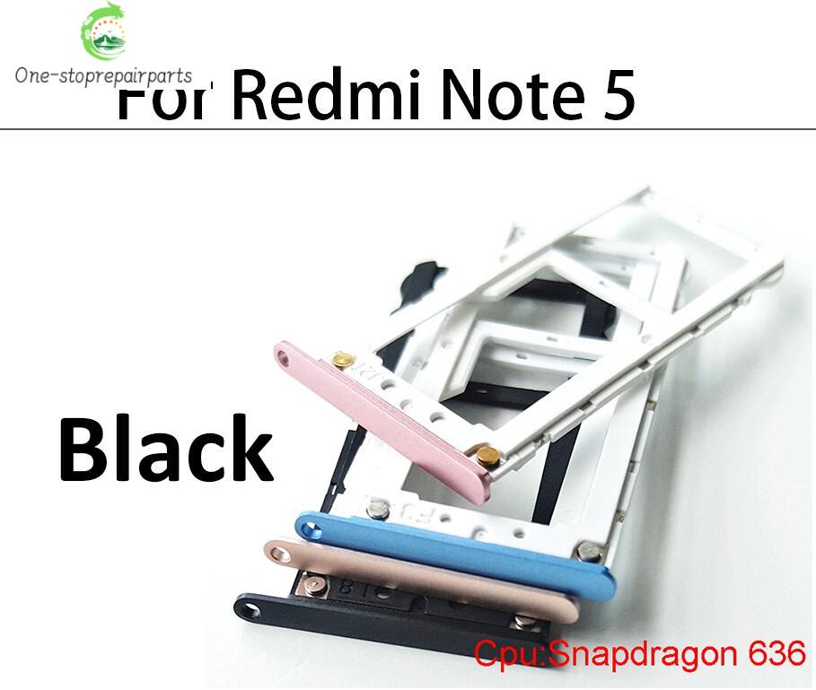 New SIM Card Tray Slot Holder For Xiaomi Redmi Note 5 6 8 7 Pro Replacement Parts  Xiaomi  Xiao mi phone repair parts