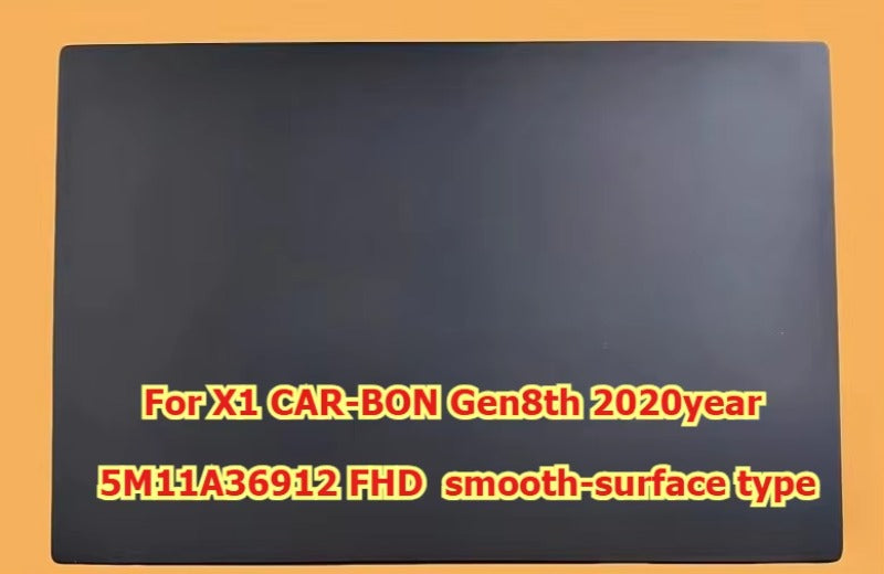 LCD Back housing A cover case 2020 For Thinkpad X1 CARBON Gen8th A case cover 5M10Z54422 UHD IR Woven 5M11A36912 FHD