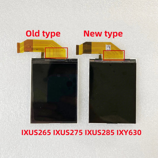 New Screen LCD for Canon IXUS265 IXUS275 IXUS285 IXY630 LCD With Backlight Camera Repair Parts  Digital Camera repair parts