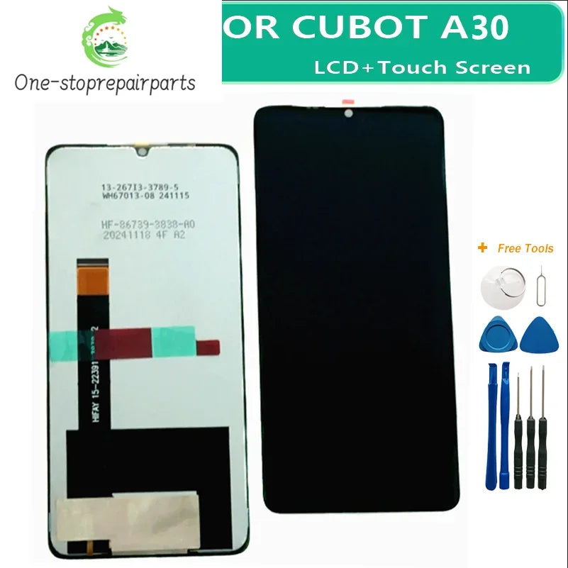 100% Test Original A30 For CUBOT A30 A20 LCD Display Touch Screen Digitizer For cubot a30 lcd Assembly Replacement Other Brand Phone repair parts  Other brand Tablet repair parts
