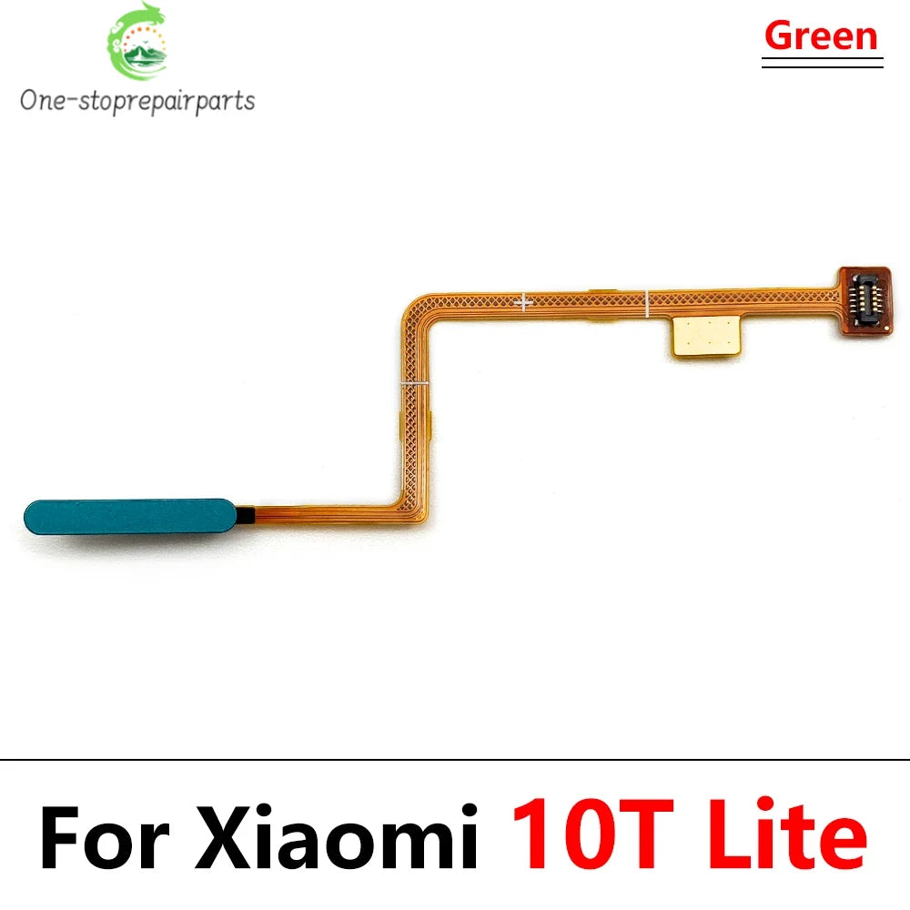 New  For Xiaomi Mi 10T 11T Pro / Mi 11 Lite Fingerprint Sensor Home Return Key Menu Button Flex Cable Replacement Parts  Xiaomi  Xiao mi phone repair parts