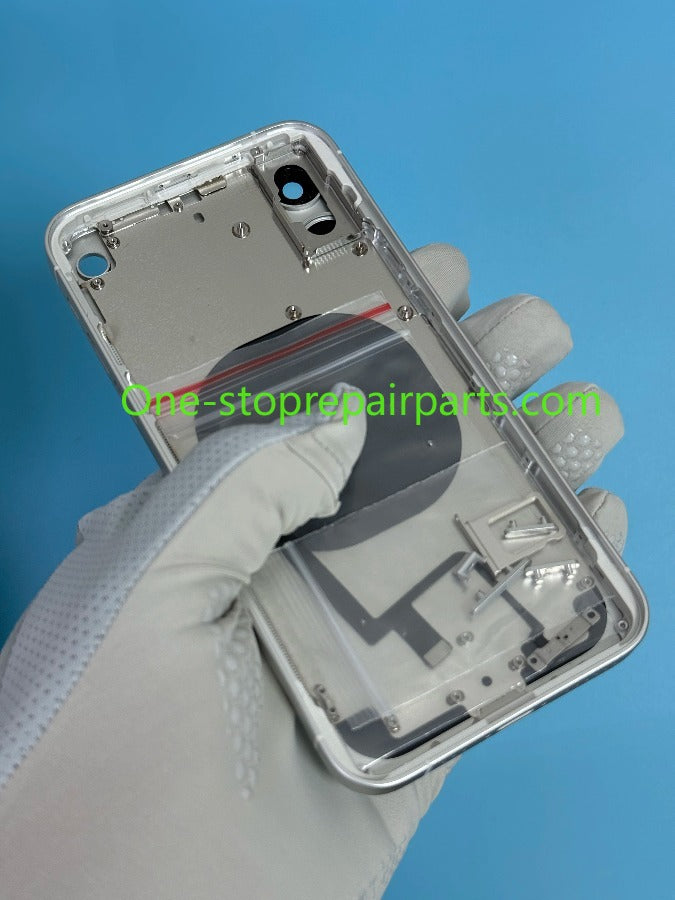 DIY Back housing For iPhone XS Max Like 17 Pro max Back Cover For iPhone XR 12 to 17 Pro 11 to 17 Pro Housing X XS Up To 17 pro iPhone phone repair parts
