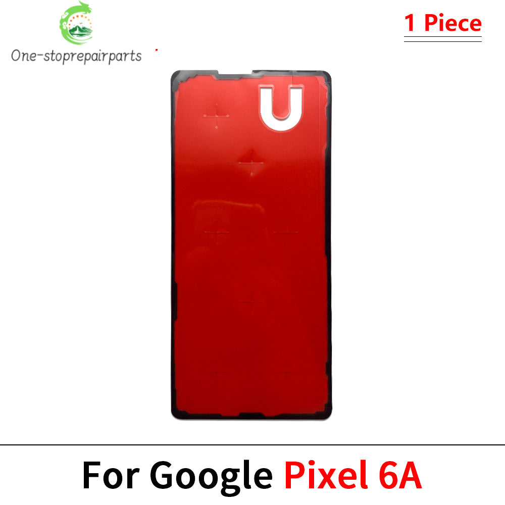 10Pcs/Lot, New LCD Screen Adhesive Tape And Back Cover Frame Sticker LCD Screen Adhesive For Google 5 6 6A 7 7A Pro Google Pixel phone repair parts