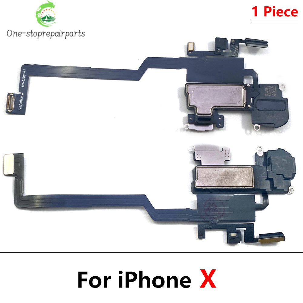 Proximity Light Sensor Flex For Iphone X XR XS Max 11 12 Pro Max MIni Ear Speaker Earpiece Earphone Flex Cable iPhone phone repair parts
