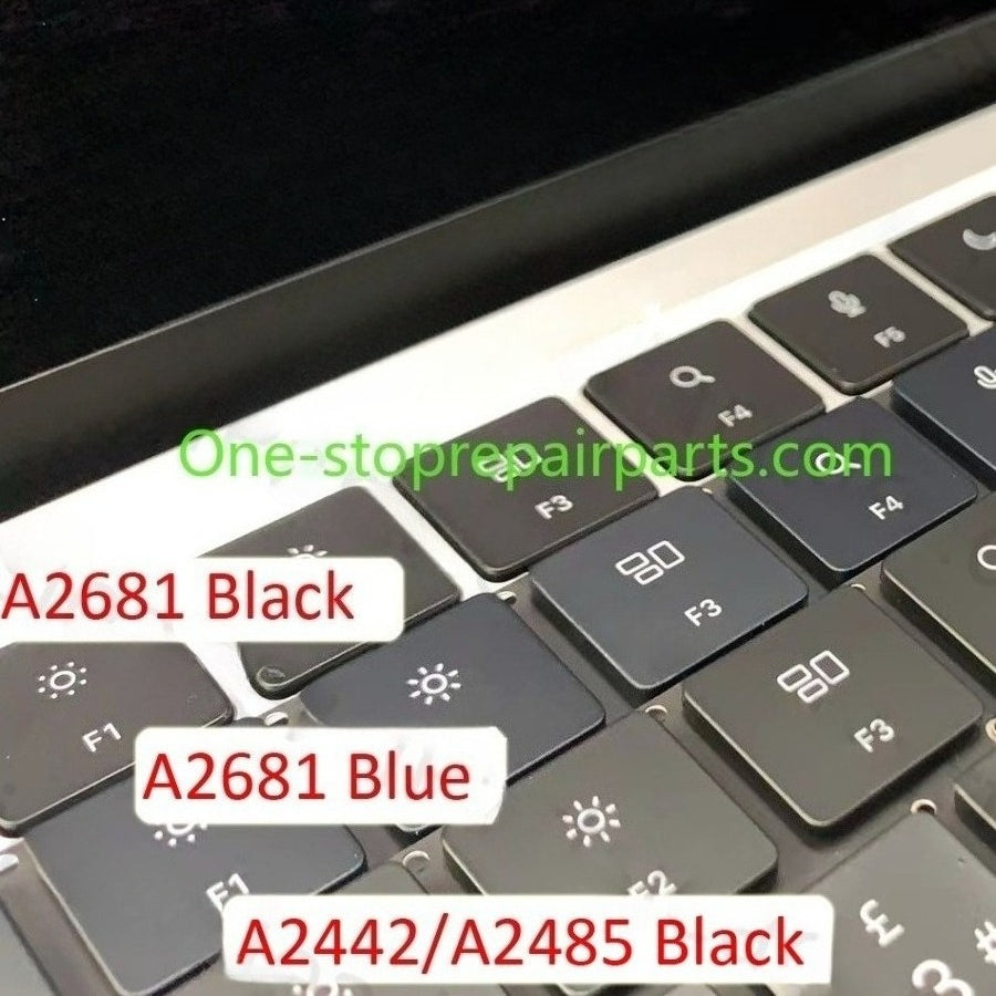 Laptop A2681A3113 A2941 A3114 Keys Keycaps for Macbook Air M2 M3 Retina 13.6" 15.3" Key Cap Keyboard Repair Black Blue Macbook repair parts