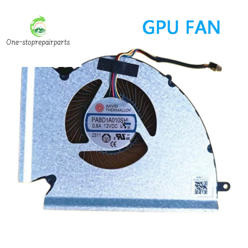 NEW Original Laptop CPU GPU Cooling Fan For MSI Alpha 17 C7V MS-17KK N451 N452 N515 MSI laptop repair parts