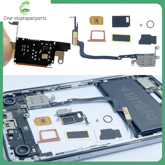 US Version Esim to Dual Sim Card Flex Cab‬le for iPhone 17 Pro Max Built-in MEP Snow IC Integration Solution Repairing Parts Professional Repair Tools