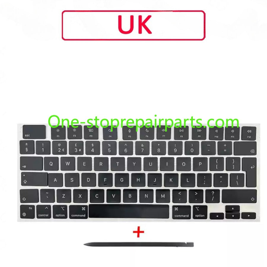 Laptop A2681A3113 A2941 A3114 Keys Keycaps for Macbook Air M2 M3 Retina 13.6" 15.3" Key Cap Keyboard Repair Black Blue Macbook repair parts