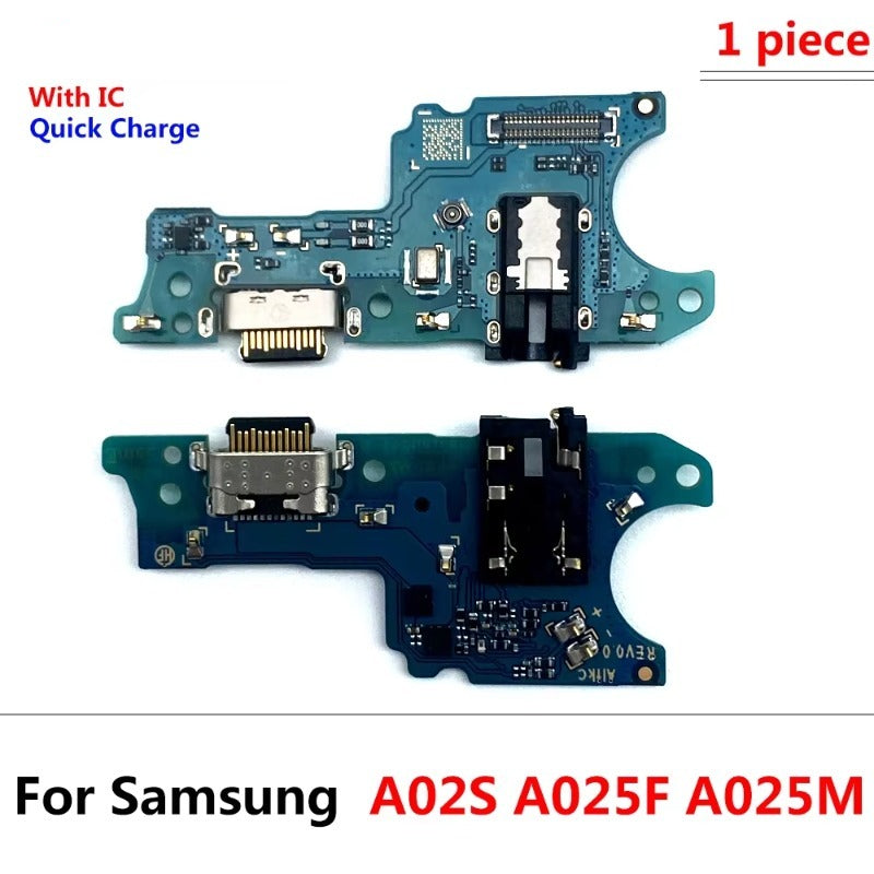 10Pcs USB Charger Charging Port Dock Connector Board Flex Cable For Samsung A10S A20S A30S A50S A21s A12 A02s A03s A03 Core Samsung phone repair parts