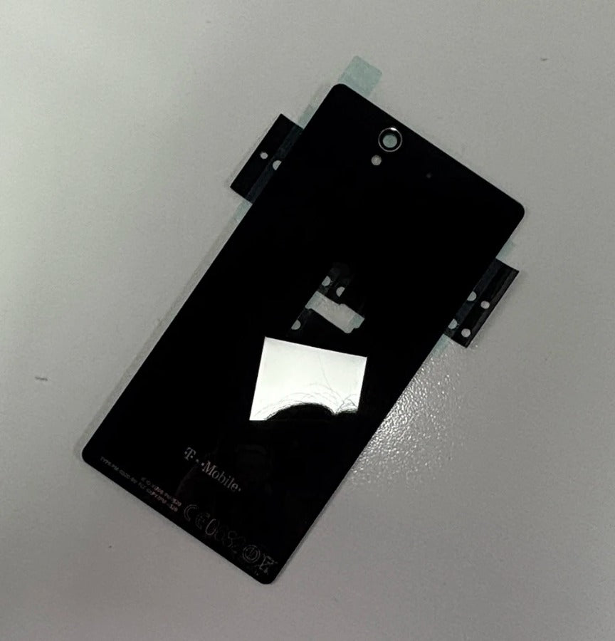 High Quality Back Cover For Sony Xperia Z Back Battery Cover Rear Glass C6603 C6602 C6616 C6606 Housing Door Replacement Parts Sony phone repair parts