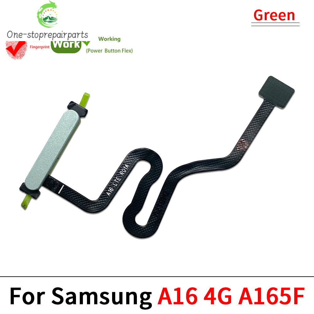 New For Samsung A06 A16 A26 4G 5G Home Button FingerPrint Touch ID Sensor Flex Cable Ribbon Replacement Parts Samsung phone repair parts