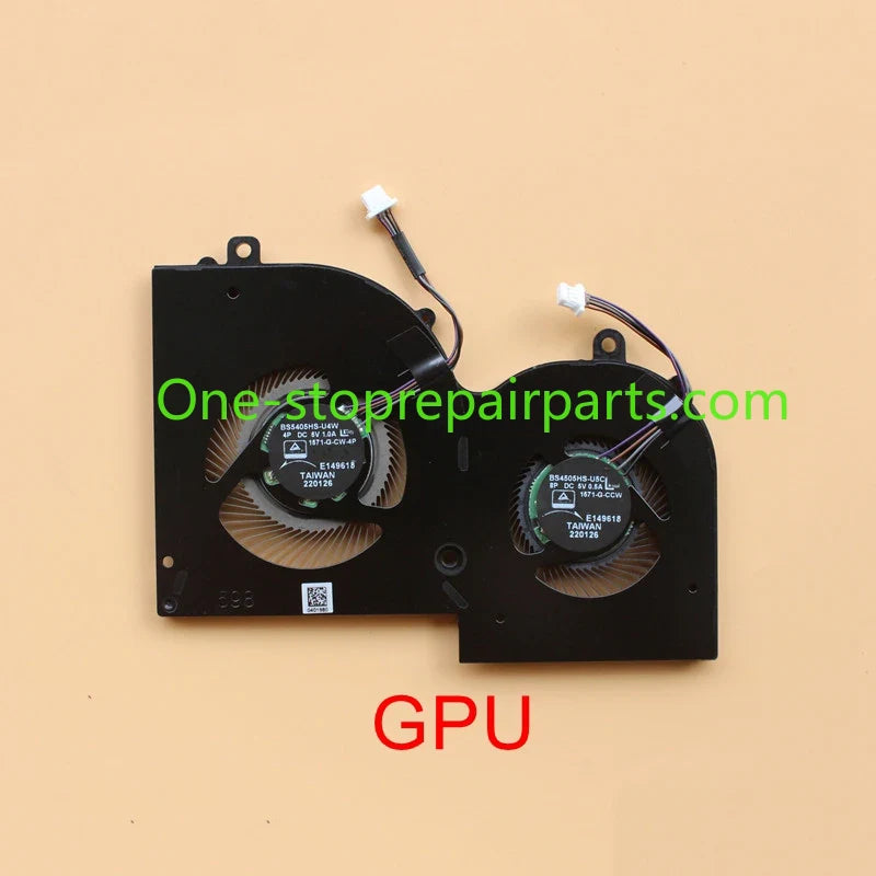 New Laptop CPU GPU Cooling Fan Cooler BS5405HS-U4W BS4505HS-U5C for MSI Creator Z16 MS-1571 1571 MS-1572 1572-CPU-4P MSI laptop repair parts
