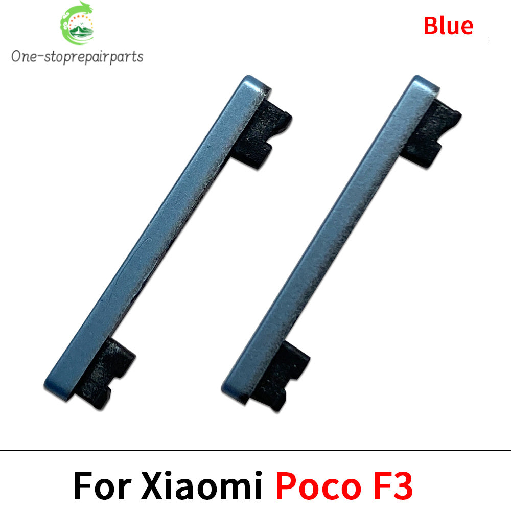 New For Xiaomi Poco F1 F2 Pro F3 F4 5G SIde Volume Button + Power ON / OFF Buttton Key Set Replacement Parts  Xiaomi  Xiao mi phone repair parts
