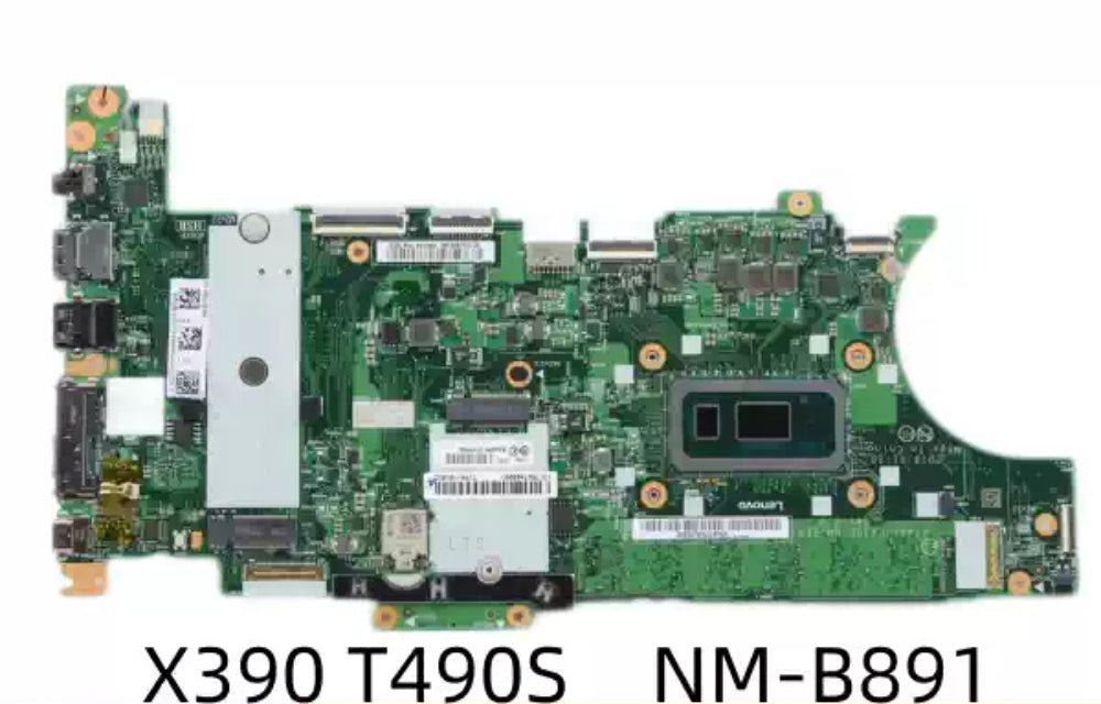 (Test Video have) motherboard for Lenovo Thinkpad NM-B891 NM-C891 T14s Gen1 X13 Gen1 Gen2 X390 T490S i5 8265U i7 8565U 01HX898 i5 10210U i7 10510U RAM 8G/16G 5B20Z45776 5B20Z45786 main system board