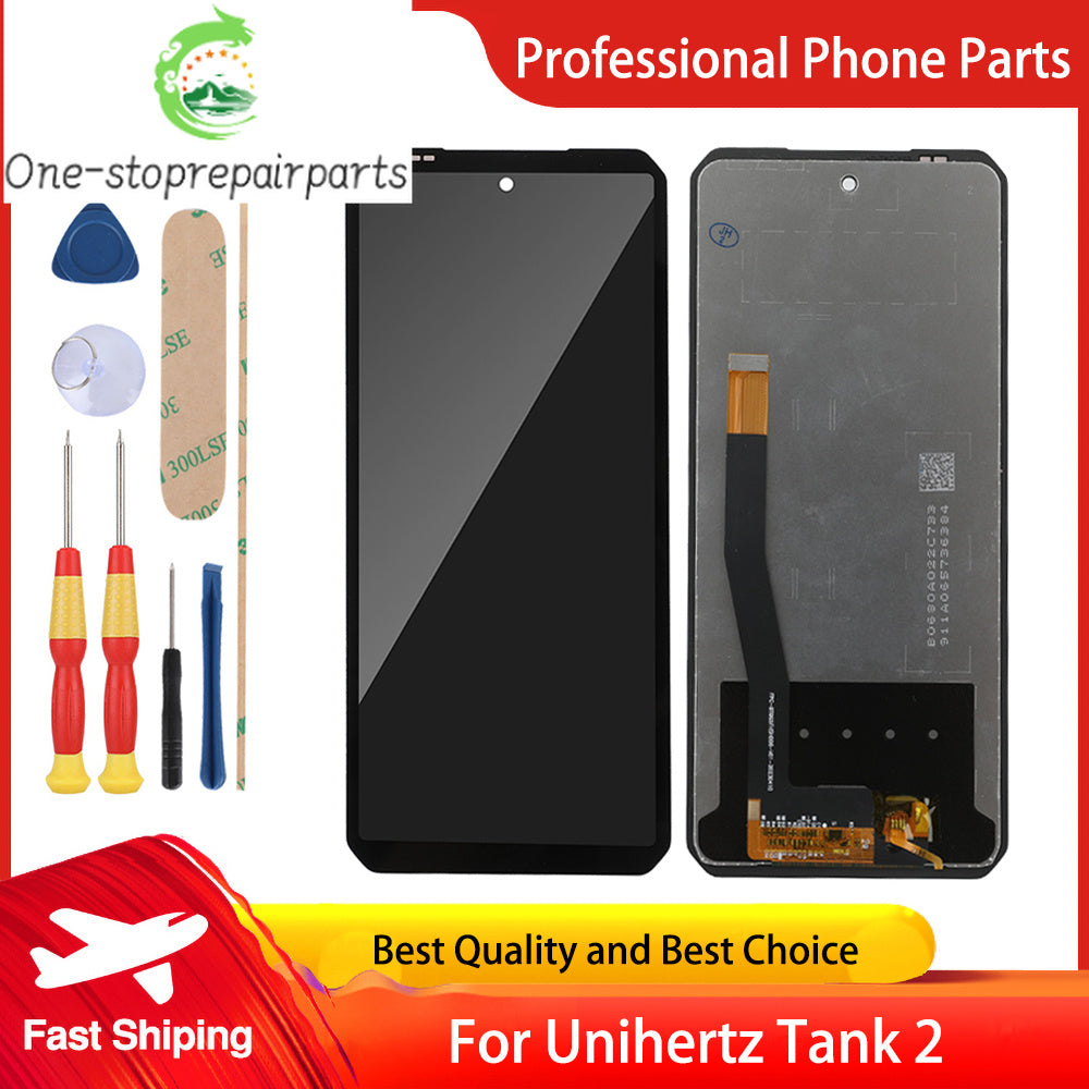 New Display Touch For Unihertz 8849 Tank 2 LCD Screen Digitizer Assembly Replacement Free Disassemble Tools Other brand Phone repair parts