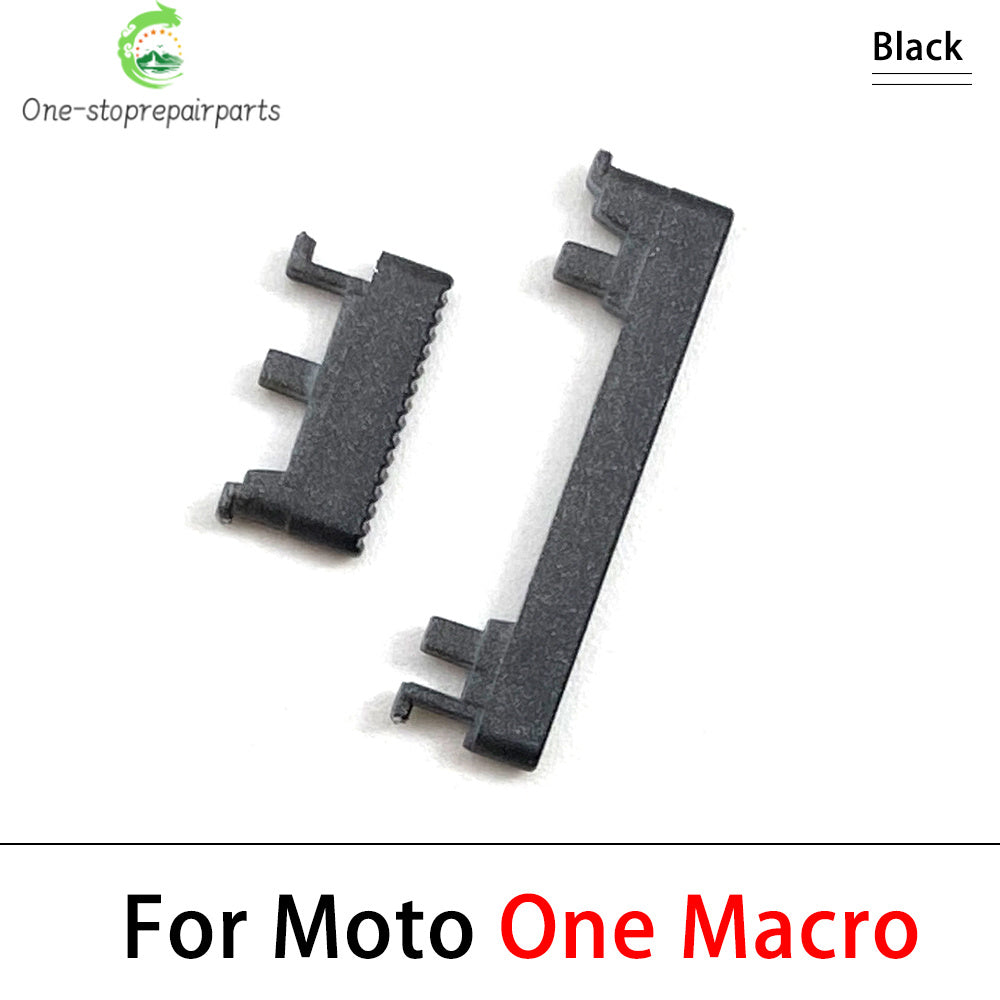 10Pcs, New For Motorola Moto One Action Vision Hyper Macro Fusion Plus Power Volume Side Button Key Replacement Parts Motorola phone repair parts