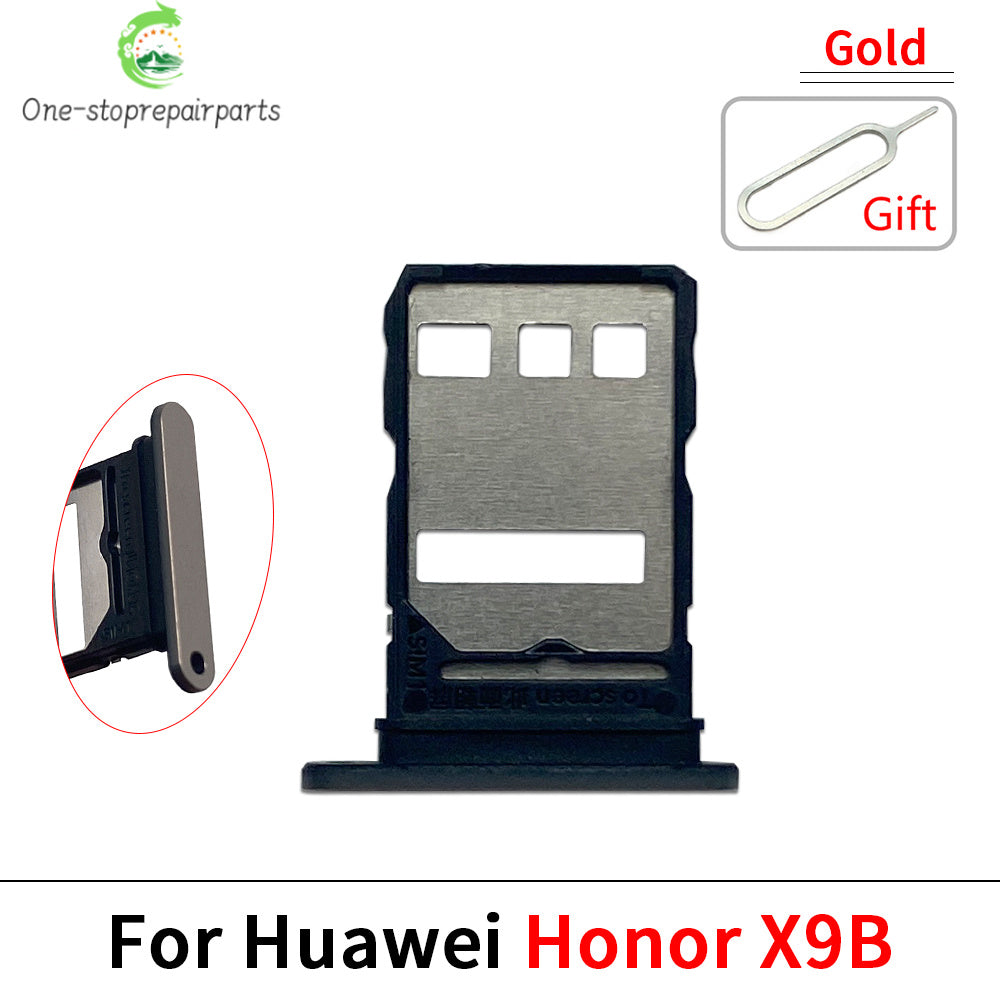 10Pcs/Lot, New SIM Card Tray Slot Holder Adapter Accessories For Huawei Honor X9 X9A X9B 4G 5G Repair Parts Huawei phone repair parts