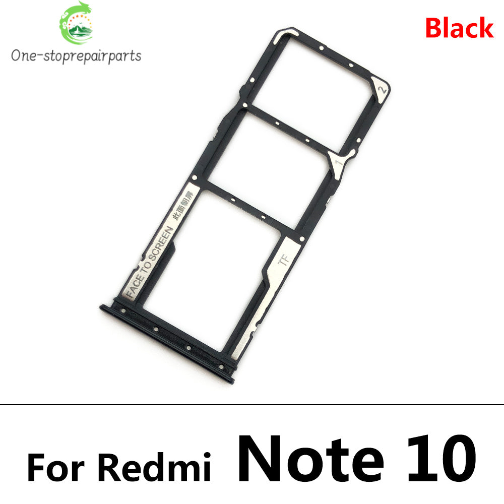 New SIM Card Tray Slot Holder For Xiaomi Redmi Note 7 9 9s 10 Pro Replacement Parts  Xiaomi  Xiao mi phone repair parts