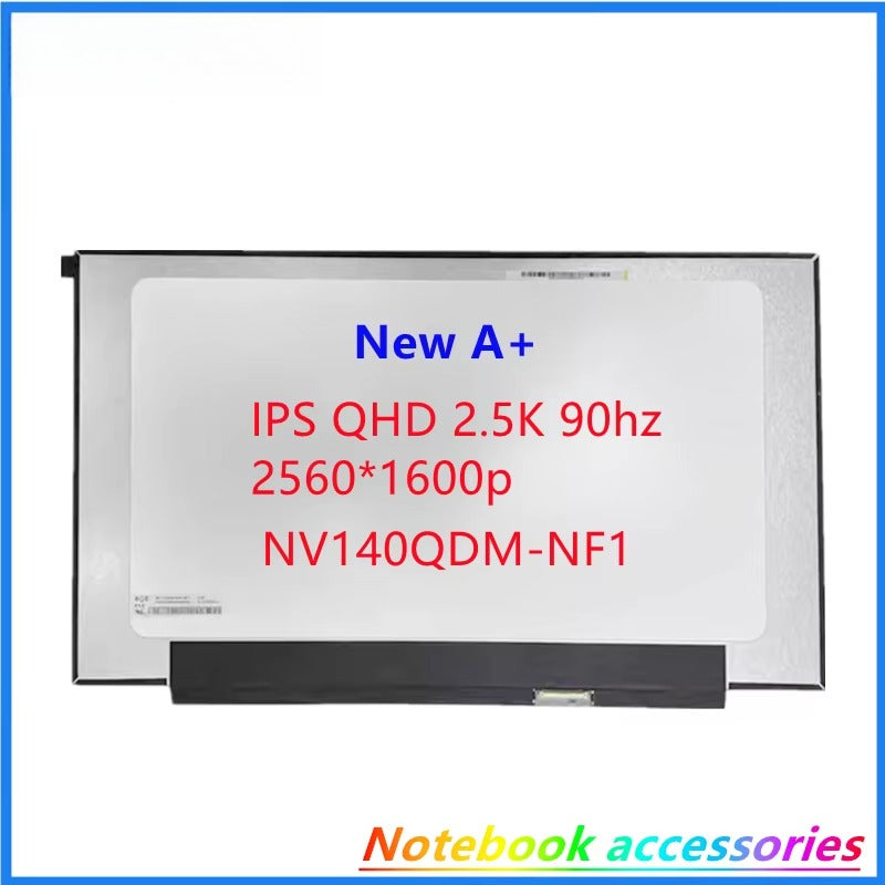 New A+ LCD/LED Screen/Display Assembly 14" IPS QHD 2.5K 90hz 2560*1600 For Machenike Machcreator X14 Gen12 Thunderobot T-book 14 NV140QDM-NF1 Machenike Laptop repair parts