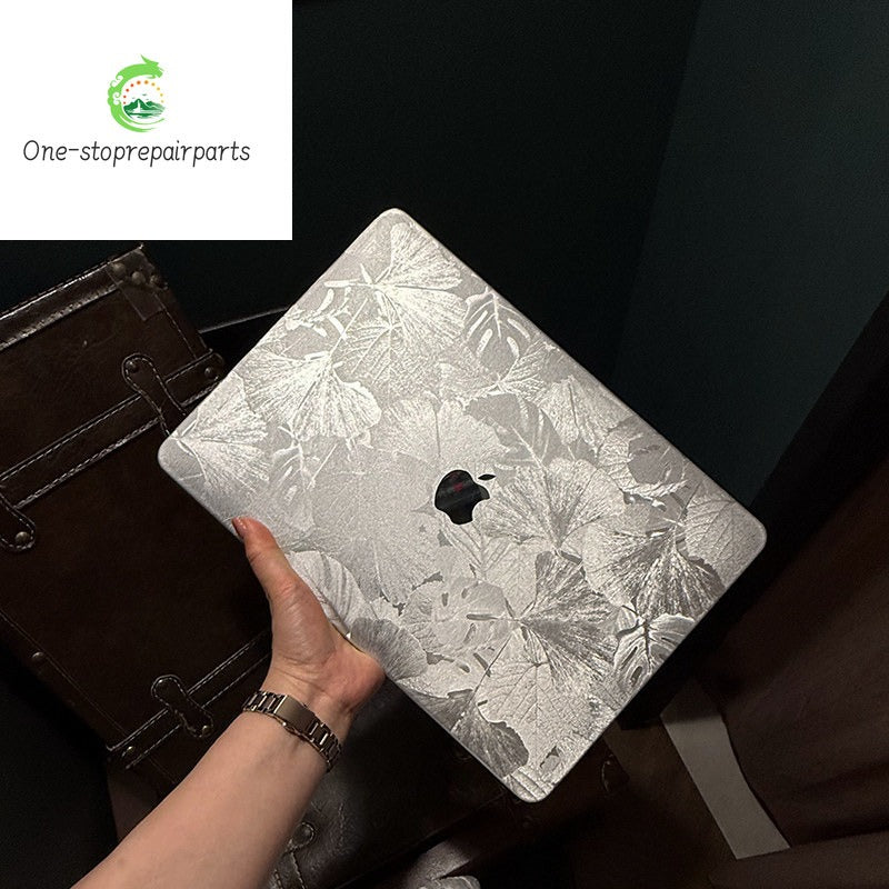 2026 M5Pro silver 2025 for neo Apple notebook macbookair protective case M4 leather 13macbook protective case m3 computer case M2M1 ultra-thin 14-inch 16 soft 15 Laptop accessories