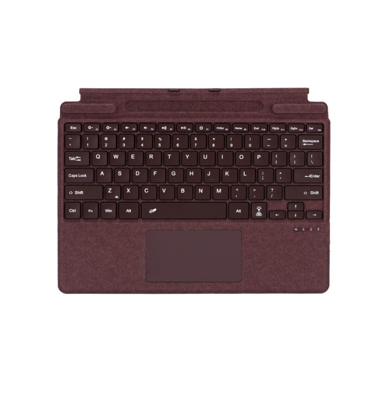 Replacement RGB Backlit Bluetooth Wireless Cover Keyboard For Microsoft Surface Pro 3 4 5 6 7 8 9 12 Pro X Go 1 2 3 Keyboard Backlit Trackpad Wireless