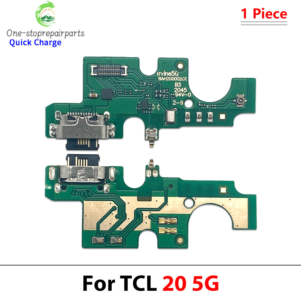 USB Charger Charging Dock Port Connector Flex Cable For TCL 10 10L 20 20L 20R 20Y 30 40 Se Pro XE Plus 5G 405 408 T610K T671H  TCL phone repair parts