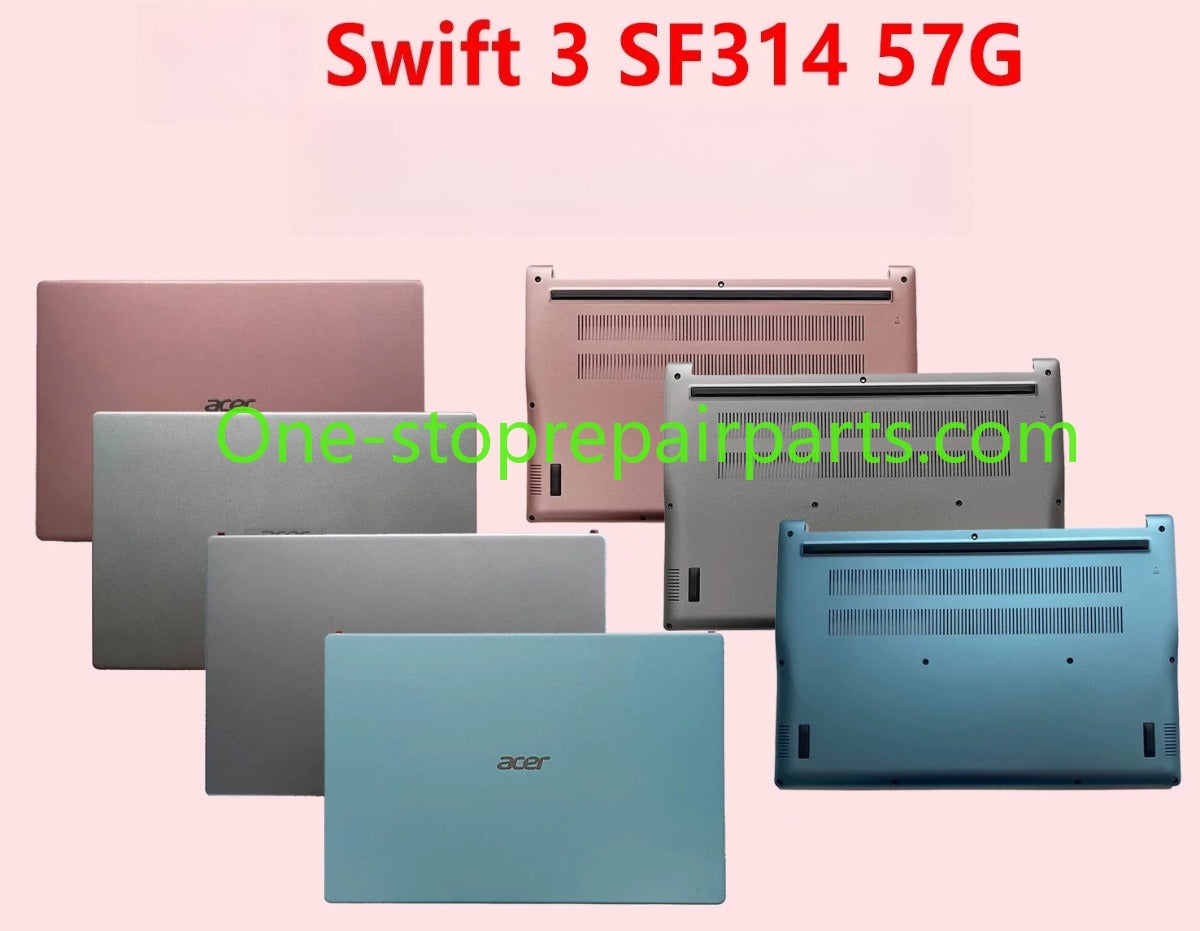 Cover case For Acer Swift 3 N19H4 SF314-57 SF314-57G Lcd back rear top upper lower bottom cover shell 60.HJPN8.001 60.HJEN8.002 60.HJEN8.001 60.HJNN8.002 60.HJEN8.004 60.HJNN8.004 60.HJPN8.004 Acer laptop repair parts