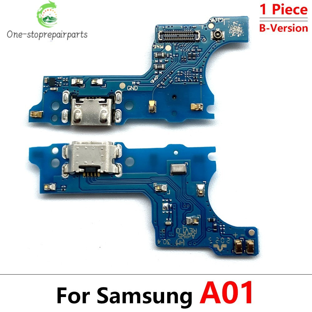 50Pcs USB Charger Charging Dock Port Connector Flex Cable For Samsung A10 A20 A30 A50 A01 A11 A21s A31 A51 A10s A20s A30s A50s Samsung phone repair parts