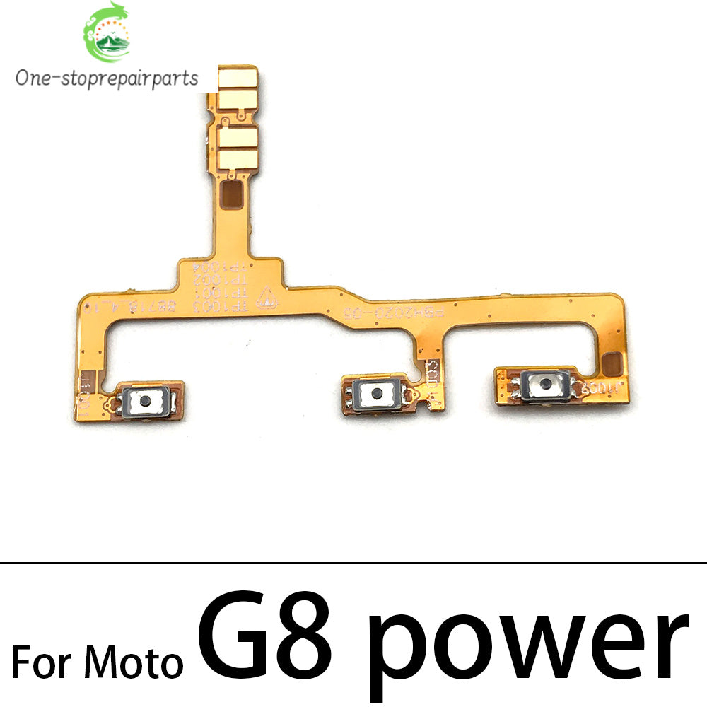 Power On Off Volume Button Flex Cable For Motorola Moto G5 G5s G6 G4 G8 G7 G9 Plus Play Power Lite Motorola phone repair parts