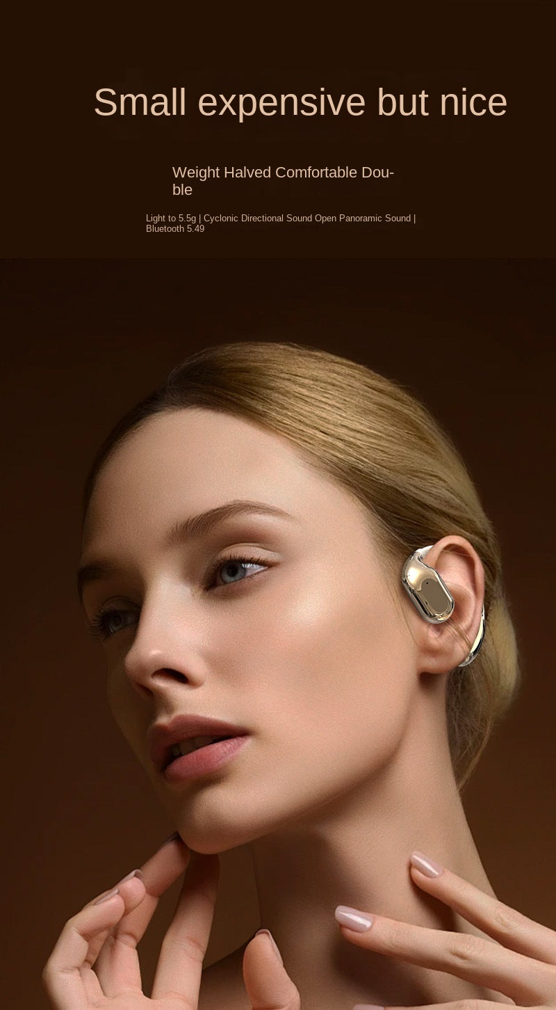 Accessories New ear-hanging wireless bluetooth headset, noise reduction, open non-ear high sound quality, long battery life