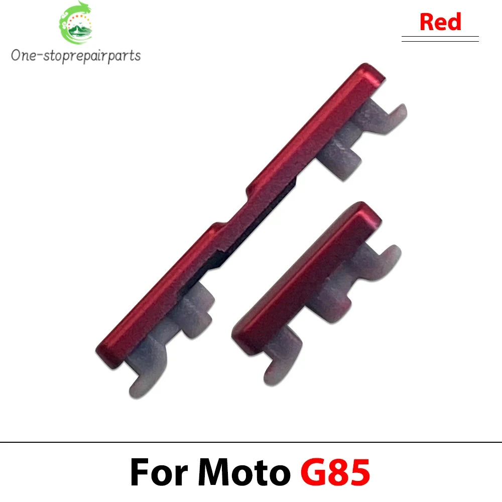 10Pcs,Power Switch On Off Button Volume Key Button Flex Cable For Motorola Moto G05 G15 G35 G45 G55 G85 Motorola phone repair parts