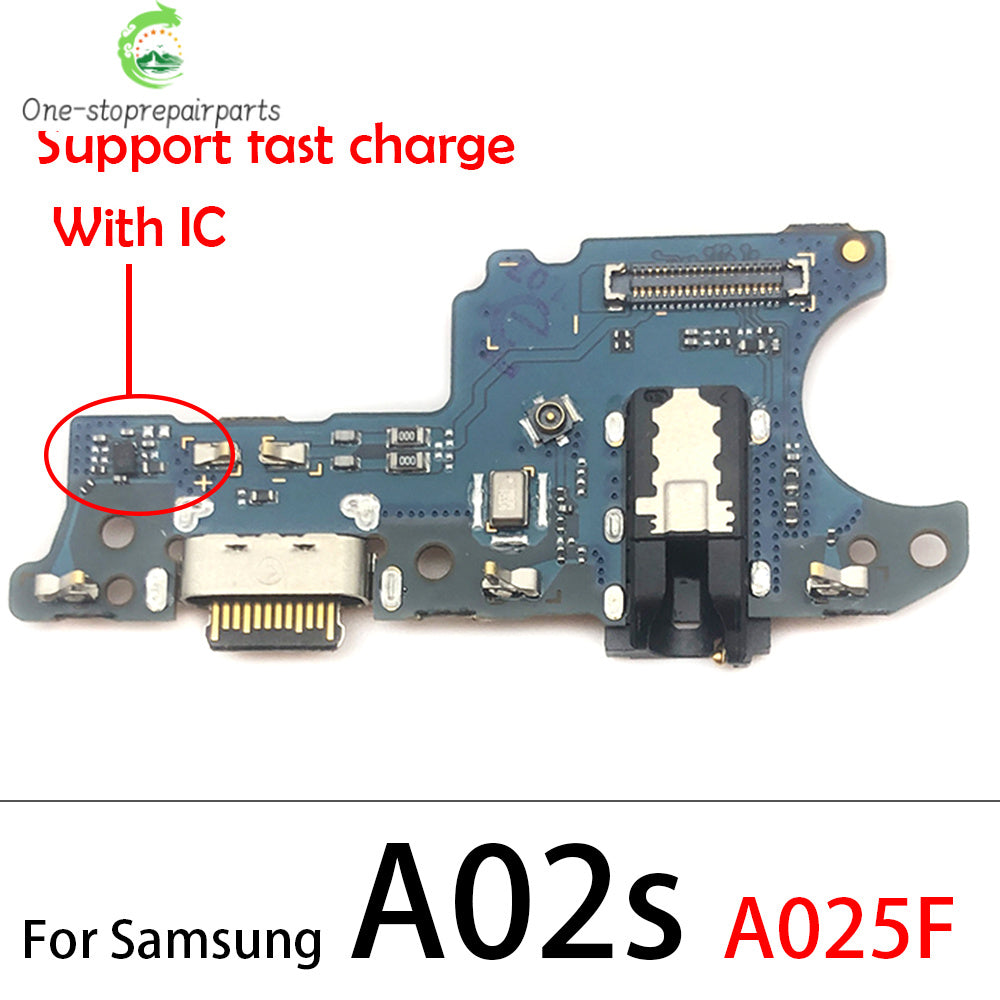 10Pcs USB Charge Port Dock Connector Charging Board Flex Cable For Samsung A03 Core A02 A02s A03s A13 A12 A22 A32 A33 A53 4G 5G Samsung phone repair parts