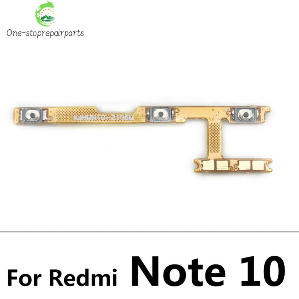 50Pcs, Volume Button Power Switch On Off Button Flex Cable For Xiaomi Redmi 7 7A 8 8A 9 9A Note 7 8 8T 9 10 10s 11 11s Pro 9s  Xiaomi  Xiao mi phone repair parts