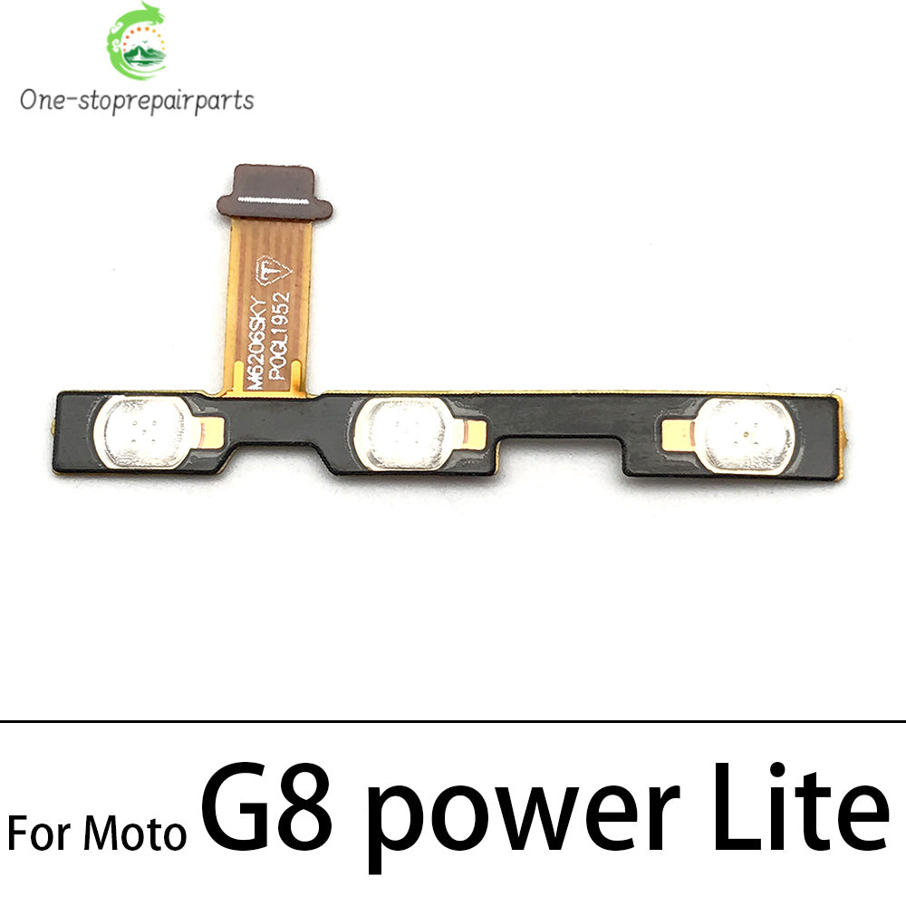 Power On Off Volume Button Flex Cable For Motorola Moto G5 G5s G6 G4 G8 G7 G9 Plus Play Power Lite Motorola phone repair parts