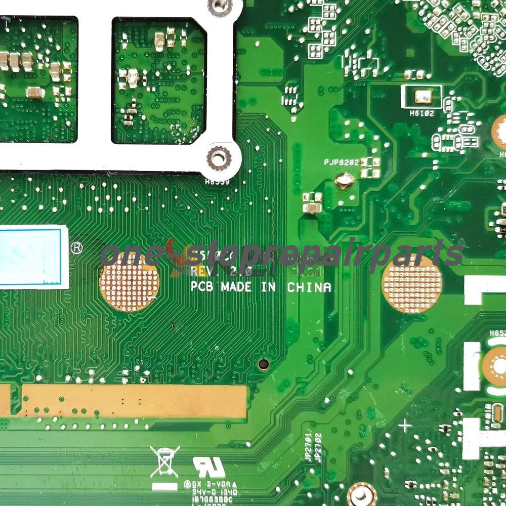 X550CA Laptop Motherboard For ASUS VivoBook X552 X550CL X550CC X550C R513C Y581C X550VB A550V X550VC Mainboard With I3 I5 I7 CPU ASUS laptop repair parts