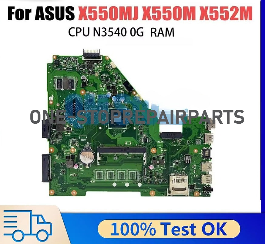 For ASUS X550MJ X552M X550MD Y582M DX992M Mainboard X550M X550 X550MA X550MB X550MC X550MJR X540MJ X551MJ X550MK UM550MJ ASUS laptop repair parts