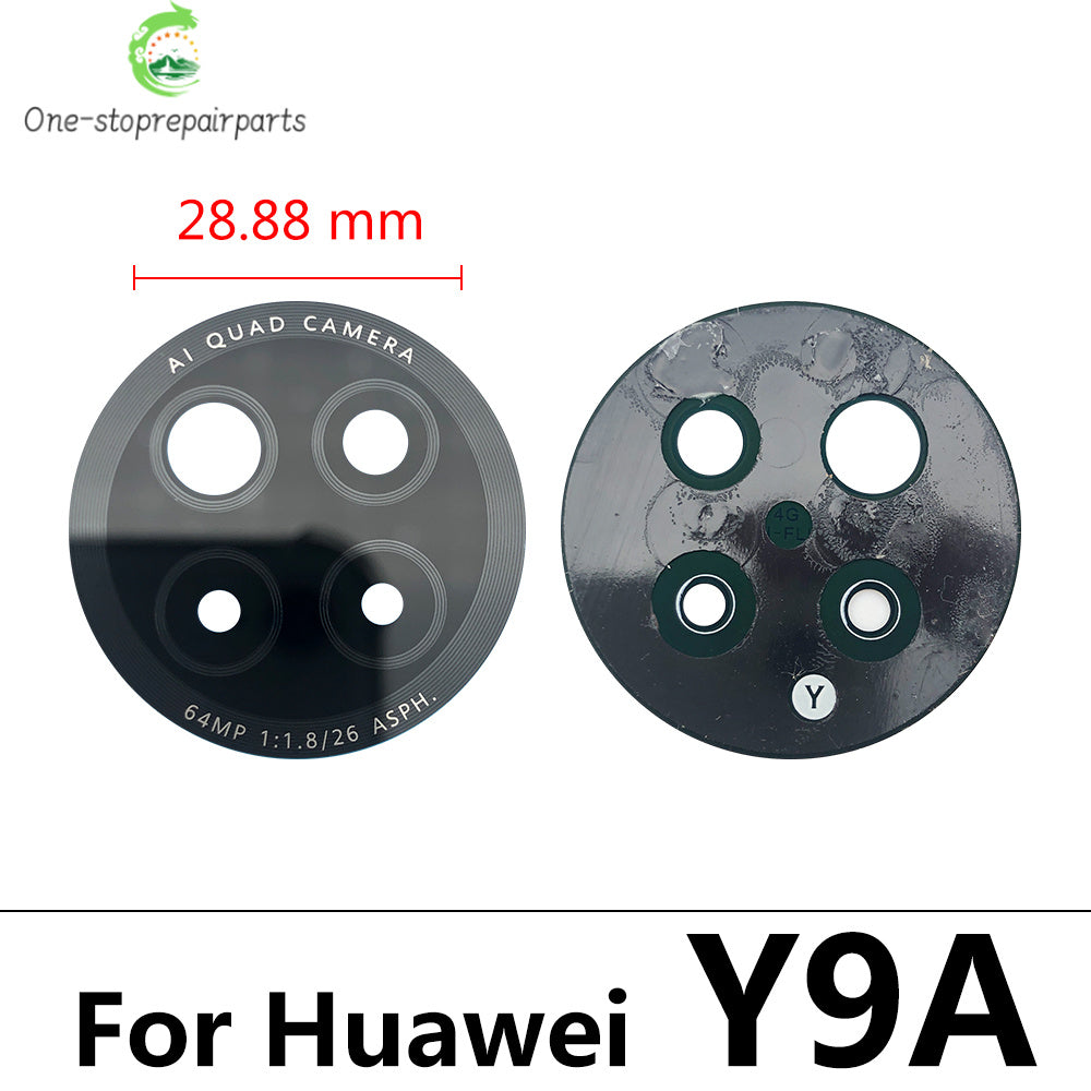 10Pcs, Rear Back Camera Glass Lens For Huawei Y9S Y9A Y8S Y8P Y6P Y7P Y7A Y6s Y5P 2020 Y9 Prime 2019 With Adhesive Huawei phone repair parts