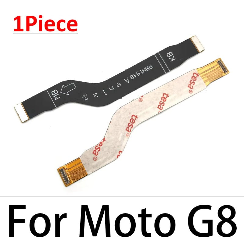 10pcs Main Board Mainboard Connect Flex Cable For Motorola Moto G8 G9 Plus Play Power One Hyper Macro Vision Fusion Plus Motorola phone repair parts